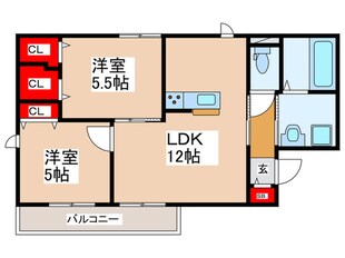 Azusaの物件間取画像